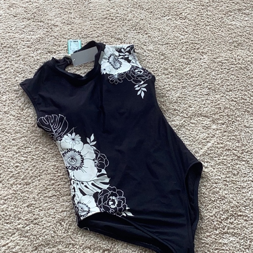 SEAFOLLY SUMMER OF LOVE CAP SLEEVE ONE PIECE SWIMSUIT US SIZE 6 - Picture 4 of 10